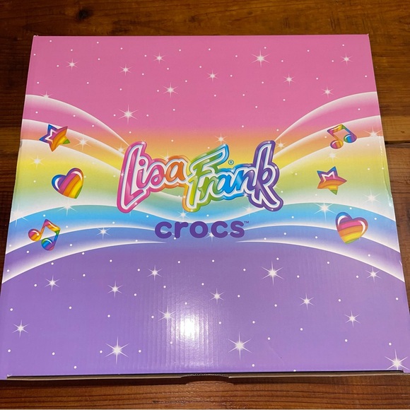 Crocs x Lisa Frank Mega Crush Clogs - Picture 3 of 9